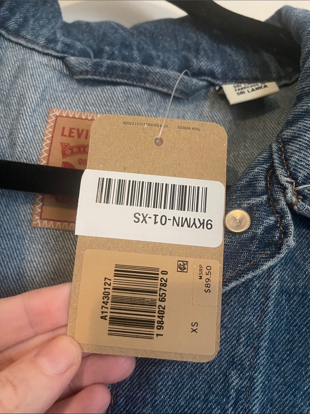 Levi's Kids Medium Wash Denim Jacket - Picture 5 of 6
